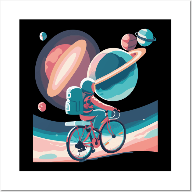 Galactic Cycling Wall Art by 365inspiracji